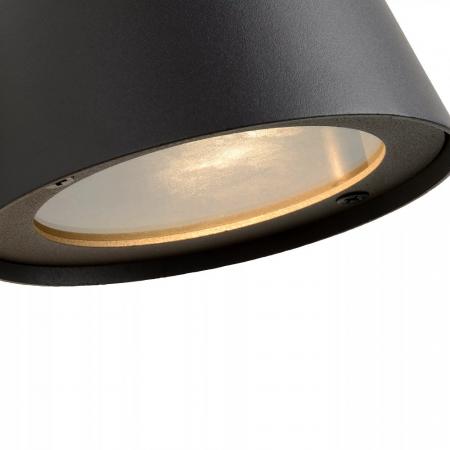 Lucide DINGO-LED – Wandleuchte Innen & Außen – LED dimmbar – GU10 – 1x5W 3000K – IP44 – Anthrazit
