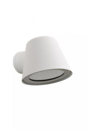 Lucide DINGO-LED – Wandleuchte Innen & Außen – LED dimmbar – GU10 – 1x5W 3000K – IP44 – Weiß