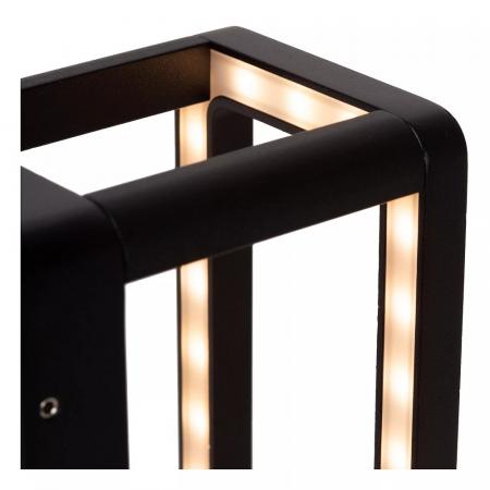 Lucide NARVIK Außen-Wandleuchte Schwarz LED 9,2W IP65