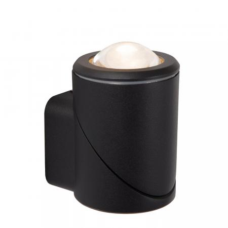 Lucide ERIN – LED Wandstrahler Außen 1x5W 2700K IP65 Schwarz