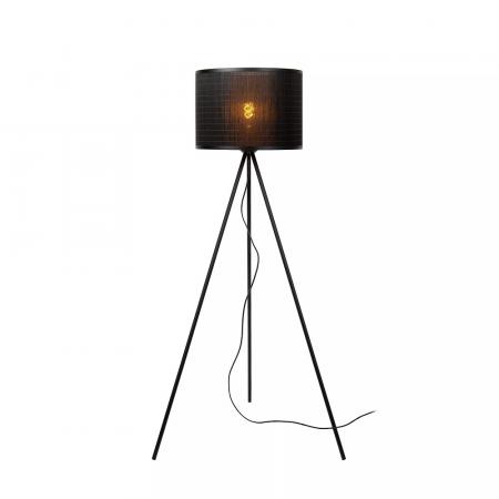 Lucide Stehlampe TAGALOG – Rattan Stehleuchte Ø55 cm im Japandi-Stil