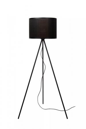 Lucide Stehlampe TAGALOG – Rattan Stehleuchte Ø55 cm im Japandi-Stil