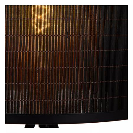 Lucide Stehlampe TAGALOG – Rattan Stehleuchte Ø55 cm im Japandi-Stil