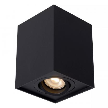 Lucide TUBE - Deckenstrahler 1xGU10 Schwarz