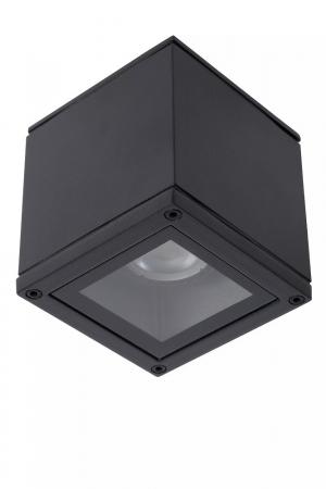 Lucide AVEN Badezimmer Deckenstrahler GU10 IP65 Schwarz