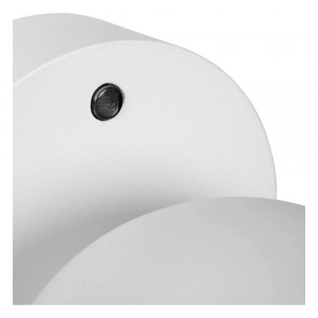 Lucide FINN Wandleuchte Innen/Außen LED 12W 3000K IP54 Weiß mit Tag/Nacht-Sensor