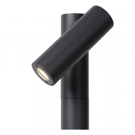 Lucide TATUM LED Pollerleuchte Anthrazit – 5W, 3000K, IP65, schwenkbar