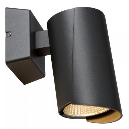 Lucide MANAL – LED Wandstrahler Außen 1x13W 3000K IP65 Anthrazit
