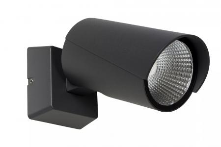 Lucide MANAL – LED Wandstrahler Außen 1x13W 3000K IP65 Anthrazit