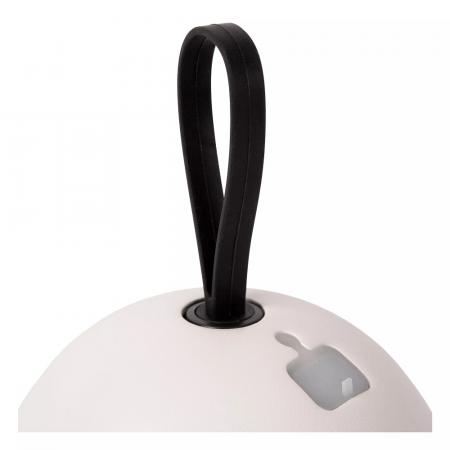 Lucide LUNEX - wiederaufladbare Wandleuchte Innen/Außen - Akku/Batterie - LED Dim. - 1x2W 3000K - IP54 - Magnetisch - Weiß