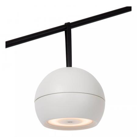 Lucide LUNEX - wiederaufladbare Wandleuchte Innen/Außen - Akku/Batterie - LED Dim. - 1x2W 3000K - IP54 - Magnetisch - Weiß