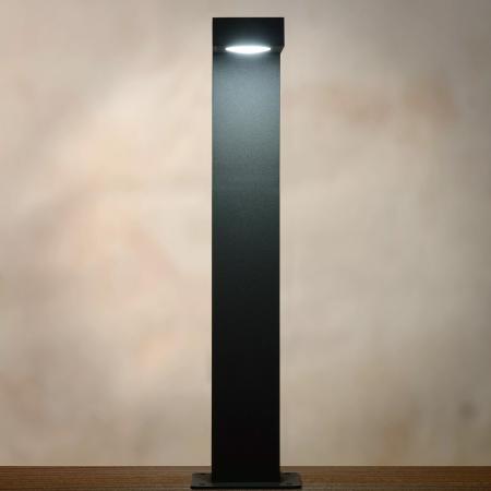Lucide TEXAS LED Pollerleuchte Anthrazit – 8W, 3000K, IP54, 40 cm