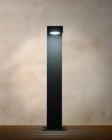 Lucide TEXAS LED Pollerleuchte Anthrazit – 8W, 3000K, IP54, 40 cm
