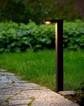 Lucide TEXAS LED Pollerleuchte Anthrazit – 7W, 3000K, IP54, 60 cm