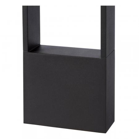 Lucide GOA LED Pollerleuchte Anthrazit – 10W, 3000K, IP54, 60 cm