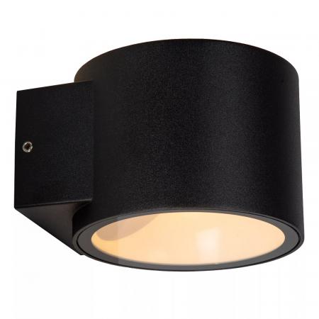 Lucide OXFORD - Wandleuchte Innen/Außen - 1xG9 - IP54 - Schwarz