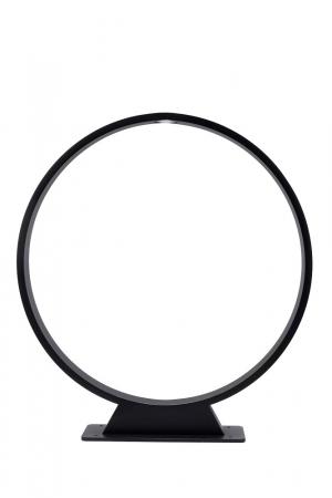 Lucide JEREL LED Pollerleuchte Schwarz – Ø40 cm, 5W, 3000K, IP54