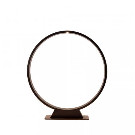 Lucide JEREL LED Pollerleuchte Schwarz – Ø40 cm, 5W, 3000K, IP54