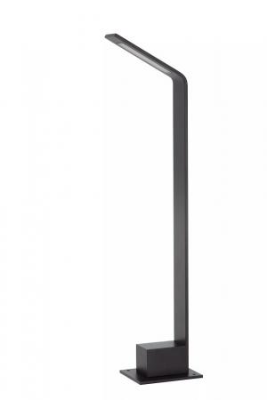 Lucide LAWFORD LED Pollerleuchte Schwarz – 6W, 3000K, IP54, 60 cm
