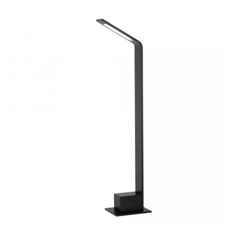 Lucide LAWFORD LED Pollerleuchte Schwarz – 6W, 3000K, IP54, 60 cm