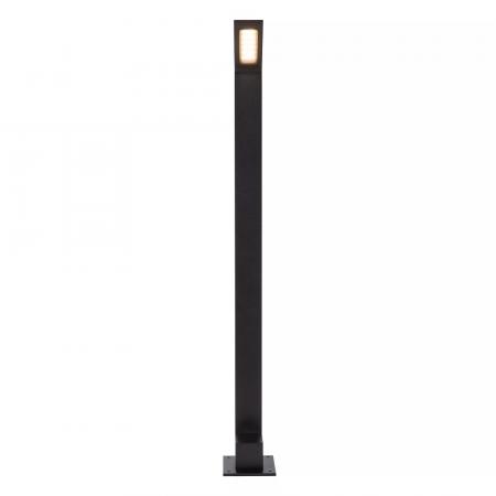 Lucide LAWFORD LED Pollerleuchte Schwarz – 6W, 3000K, IP54, 80,5 cm