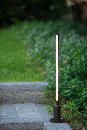 Lucide LORNEX LED Lichtstab Ø4,9 cm 6W 3000K IP54 Schwarz