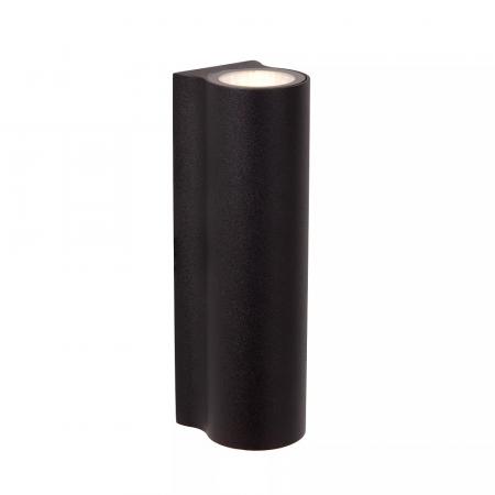 Lucide AKRA Außen-Wandleuchte Schwarz LED 2x6,5W IP54