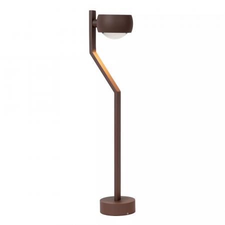 Lucide ESTAL LED Pollerleuchte Rostfarben – 9W, 2700K, IP54, 50 cm