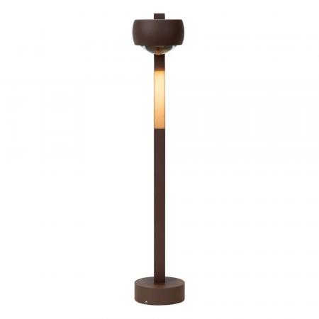 Lucide ESTAL LED Pollerleuchte Rostfarben – 9W, 2700K, IP54, 50 cm