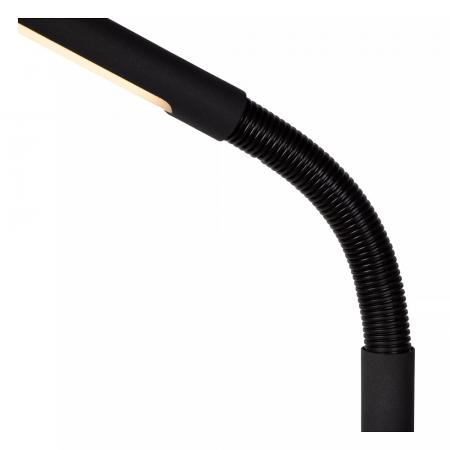 Lucide Stehlampe GILLY – Akku LED Leselampe mit Touchdimmer Schwarz