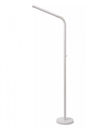 Lucide Stehlampe GILLY – Akku LED Leselampe mit Touchdimmer Weiß