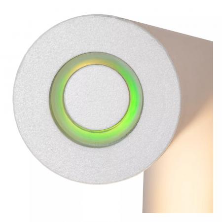 Lucide Stehlampe GILLY – Akku LED Leselampe mit Touchdimmer Weiß
