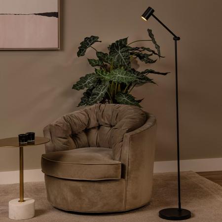 Lucide TIPIK Akku Stehlampe LED 3W 2700K Schwarz 3-StepDim dimmbar