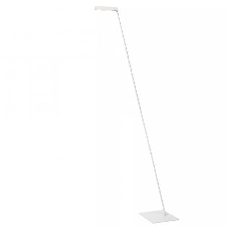 Lucide Stehlampe LAVALE – LED Leselampe mit Touchdimmer Weiß