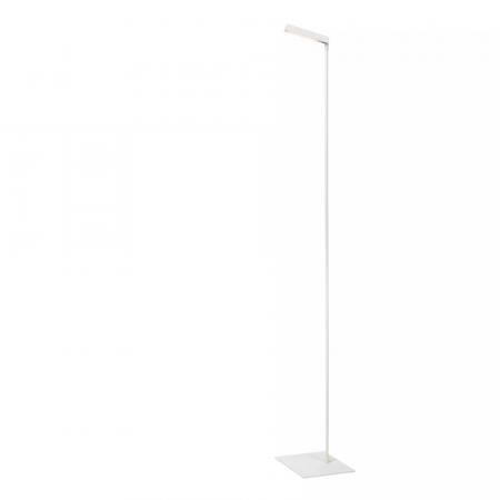 Lucide Stehlampe LAVALE – LED Leselampe mit Touchdimmer Weiß