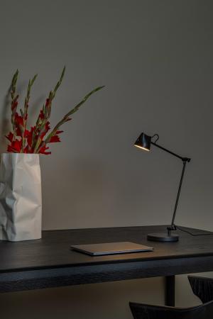 Lucide Leselampe MILNE – Touchdimmer Schwarz