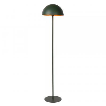 Lucide SIEMON Stehlampe Ø35cm E27 Grün Retro Design