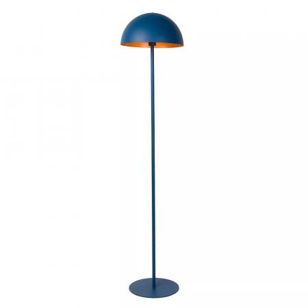 Lucide SIEMON Stehlampe Ø35cm E27 Blau Retro Design