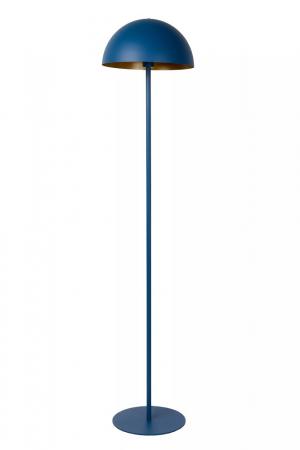 Lucide SIEMON Stehlampe Ø35cm E27 Blau Retro Design