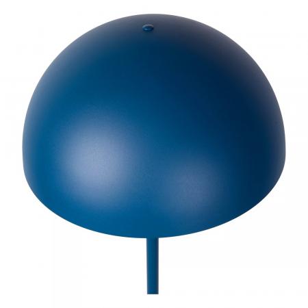 Lucide SIEMON Stehlampe Ø35cm E27 Blau Retro Design