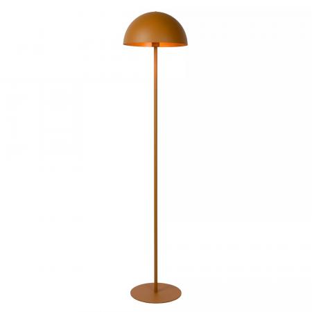 Lucide SIEMON Stehlampe Ø35cm E27 Ockergelb Retro Design