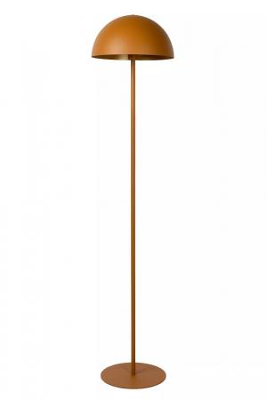 Lucide SIEMON Stehlampe Ø35cm E27 Ockergelb Retro Design
