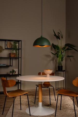 Lucide SIEMON Pendelleuchte Ø40cm E27 Grün 40W Stahl höhenverstellbar dimmbar