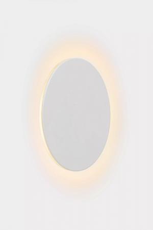 Lucide EKLYPS LED Wandleuchte Ø15 cm Weiß 3000K 7W moderne Akzentlampe
