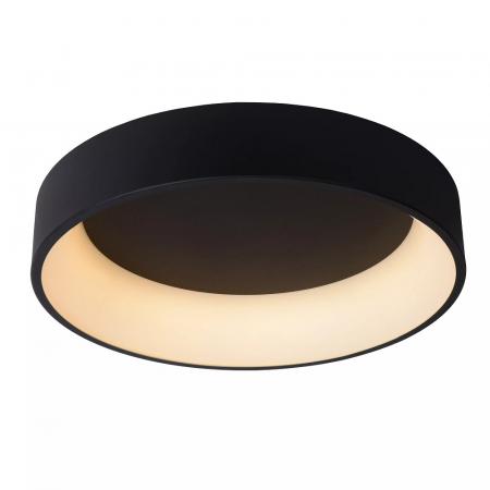 Lucide TALOWE LED Deckenleuchte Ø60 cm Schwarz 3000K dimmbar 42W