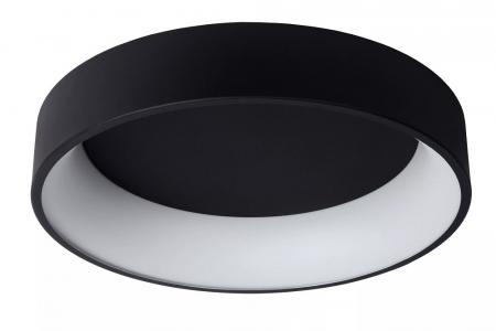 Lucide TALOWE LED Deckenleuchte Ø60 cm Schwarz 3000K dimmbar 42W