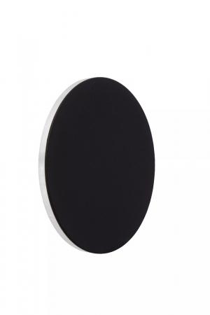 Lucide EKLYPS LED Wandleuchte Ø15 cm Schwarz 3000K 7W moderne Akzentlampe