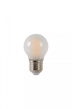Lucide G45 LED Glühfadenlampe E27 Ø4,5 cm 4W 2700K dimmbar Matt