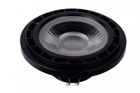 Lucide ES111 GU10 LED 12W 2200K–3000K 820 lm Dim-to-Warm Schwarz – leistungsstarkes LED-Leuchtmittel für stimmungsvolles Licht