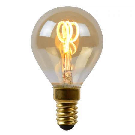 Lucide P45 LED Filamentlampe E14 3W 2200K Amber